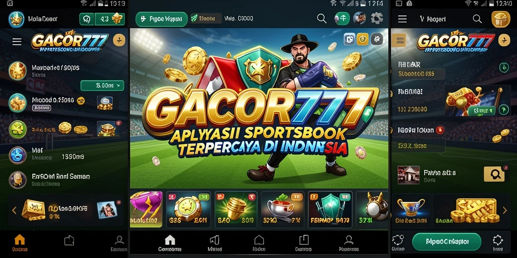 Tampilan menarik dari gameplay GACOR777 di Sportsbook.