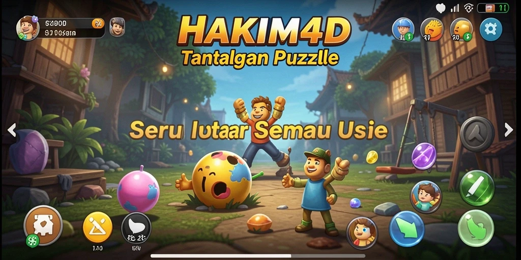 Gameplay menantang di HAKIM4D yang menarik dan adiktif.