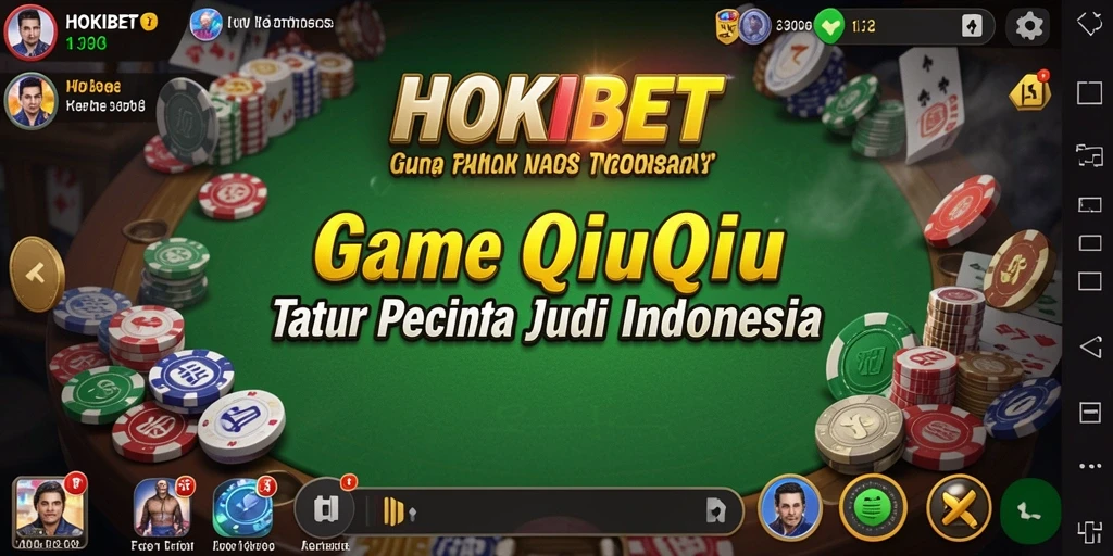 Tampilan gameplay QiuQiu yang menegangkan dan seru.