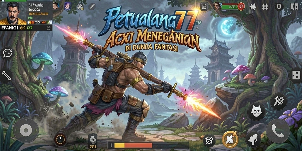 Screenshot JEPANG77 menampilkan aksi bertempur yang mendebarkan di dalam permainan.