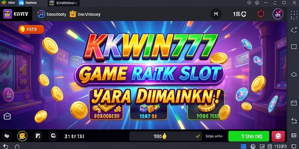 Gameplay seru dan menegangkan dari KKWIN777 di layar ponsel.