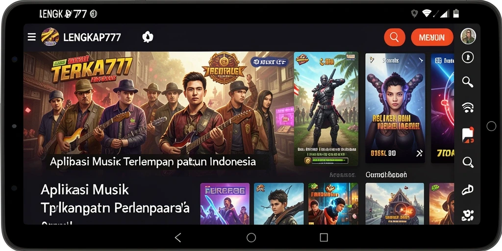 Tampilan gameplay LENGKAP777 yang interaktif dan menarik.