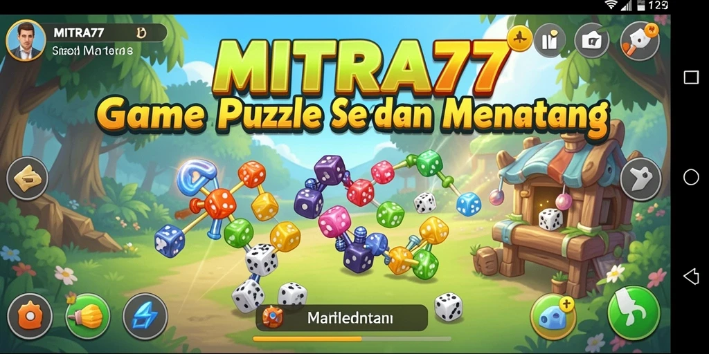 Tampilan gameplay MITRA77 yang menantang dan menarik.