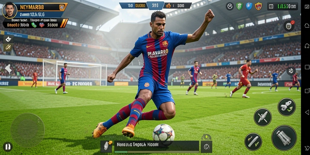 Tampilan gameplay NEYMAR88 yang menarik dan penuh aksi.