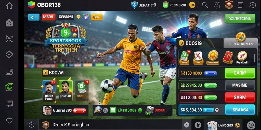 Tampilan gameplay OBOR138 dengan taruhan langsung yang mendebarkan.
