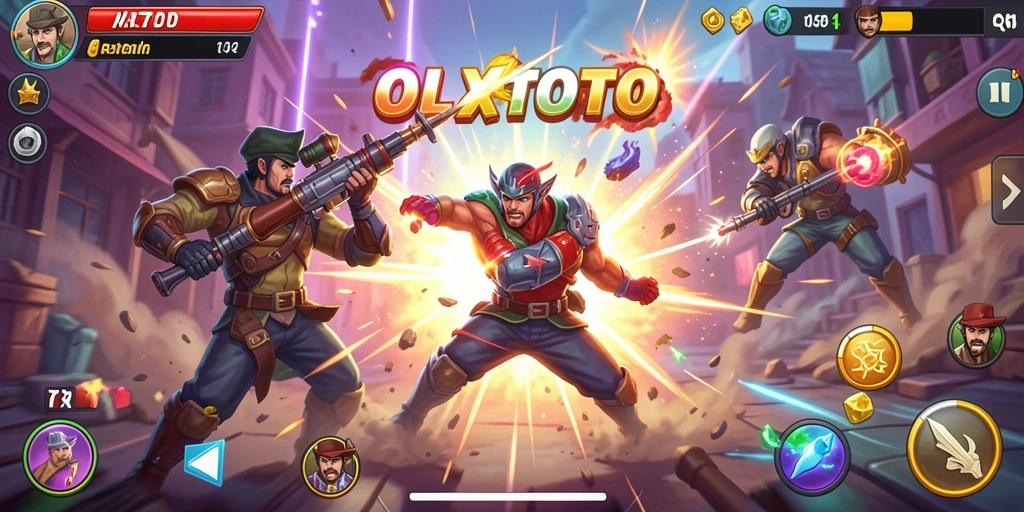 Screenshot OLXTOTO menampilkan aksi gameplay Arcade yang seru dan menegangkan.