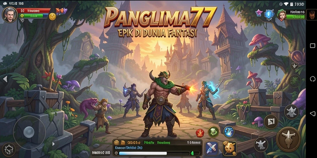 Tampilan gameplay PANGLIMA77 yang menegangkan dan seru dalam petualangan.