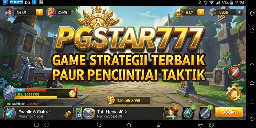 Tampilan gameplay PGSTAR777 yang menegangkan dengan berbagai unit strategis.