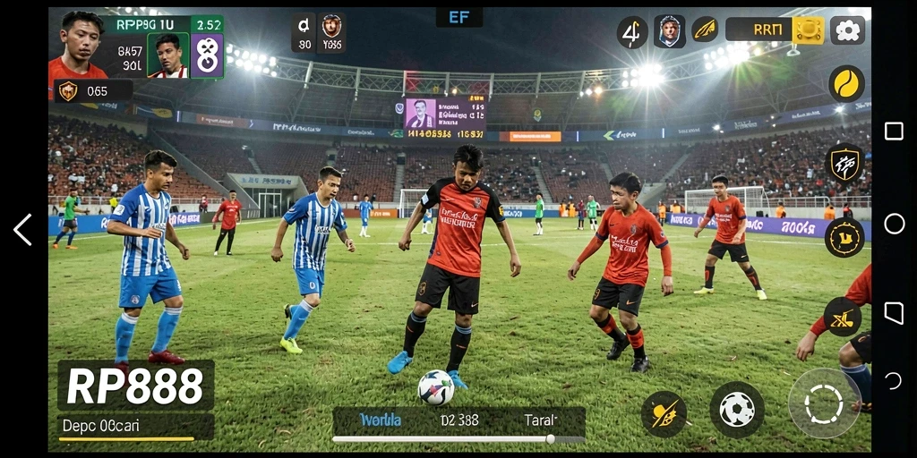 Tampilan gameplay <strong>RP888</strong> yang penuh aksi dan mendebarkan.