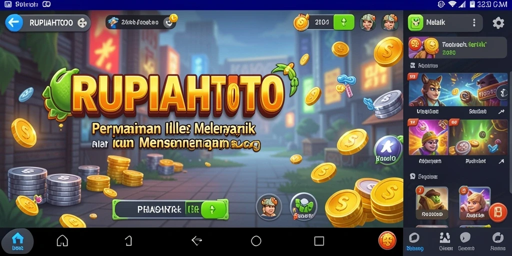 Tampilan gameplay <strong>RUPIAHTOTO</strong> yang menarik dan interaktif.