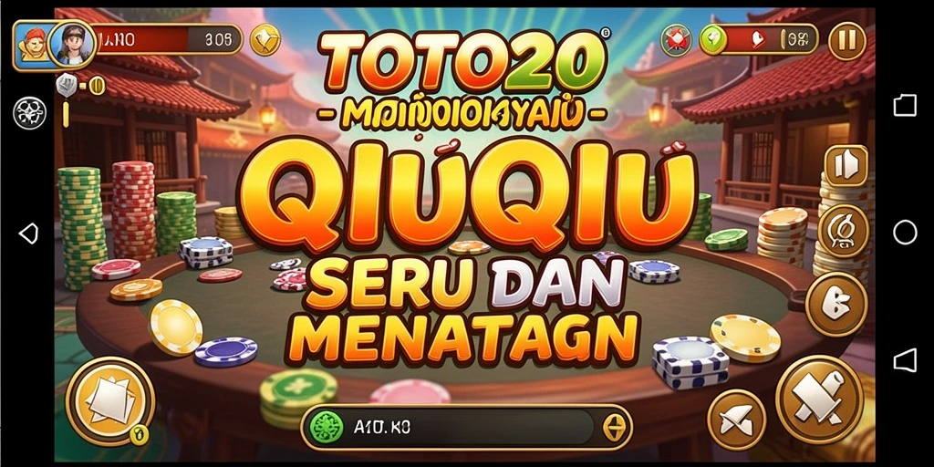 Gameplay seru TOTO20 dalam aksi QiuQiu.